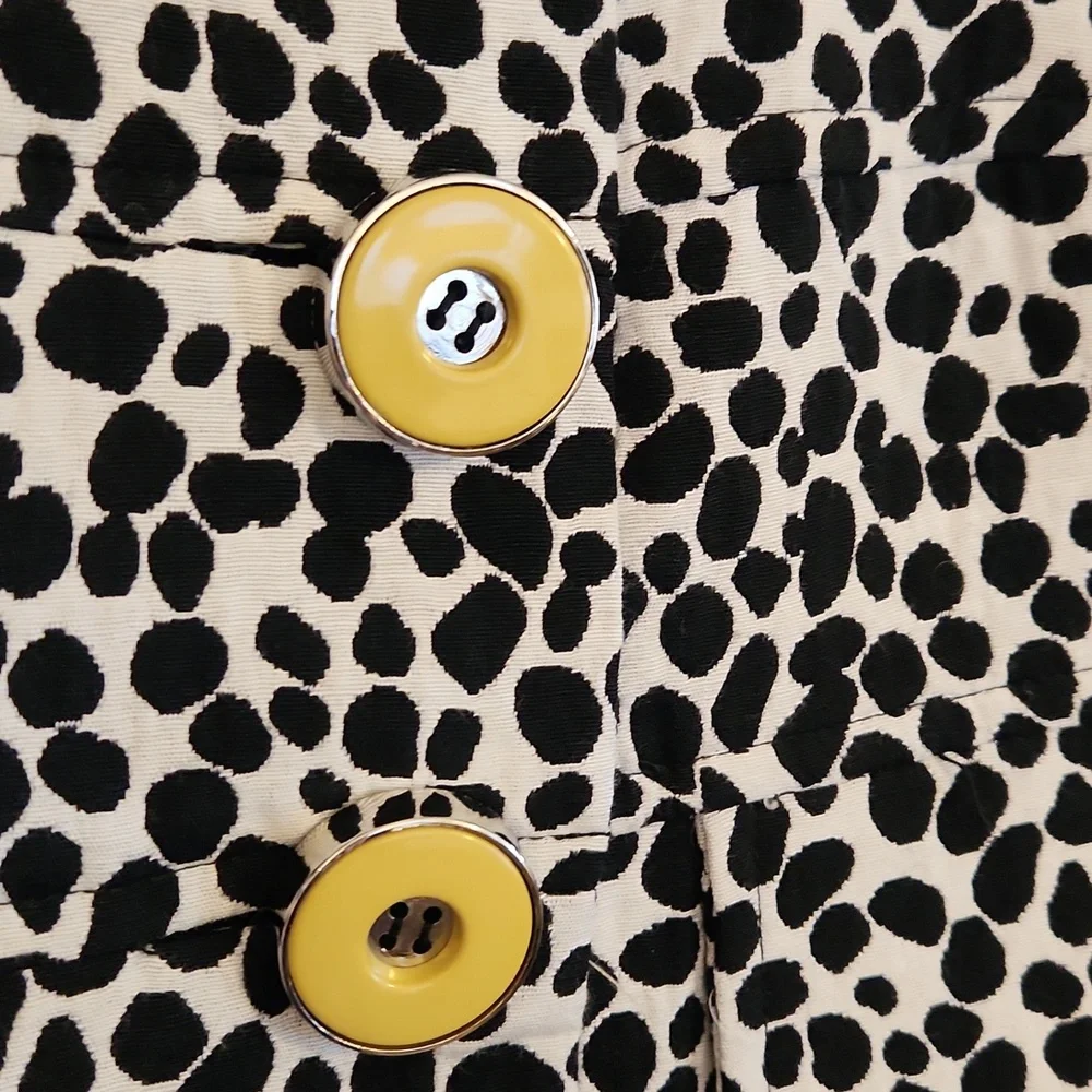 IVY JANE COTTON BLEND PUFF SHORT SLEEVE BLAZER SIZE M - Picture 3 of 5